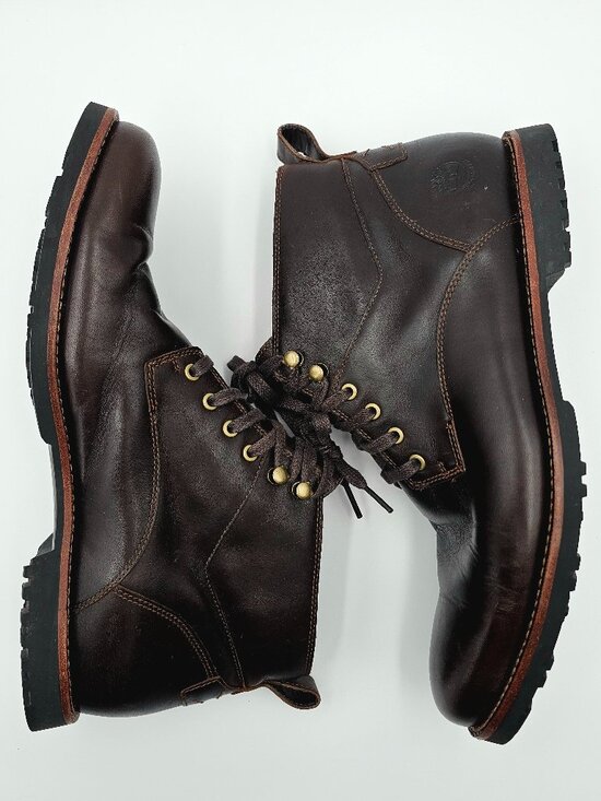 Timberland Kendrick Chukka Boots Brown Leather Waterproof A1SUH Men\'s Size 10.5 main image 7